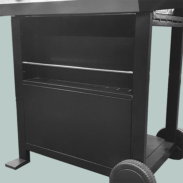 St. Vincent 3+1 Gas Burner BBQ - Hog the Oven