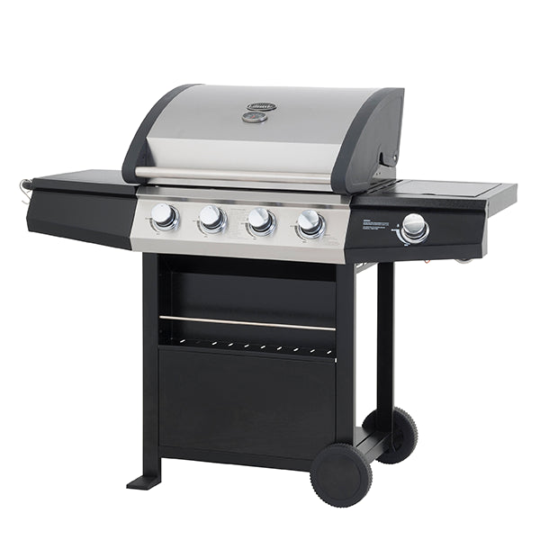Grenada 4+1 Gas Burner BBQ Grill - Hog the Oven