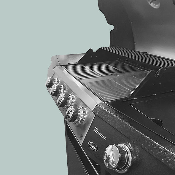 Grenada 4+1 Gas Burner BBQ Grill - Hog the Oven