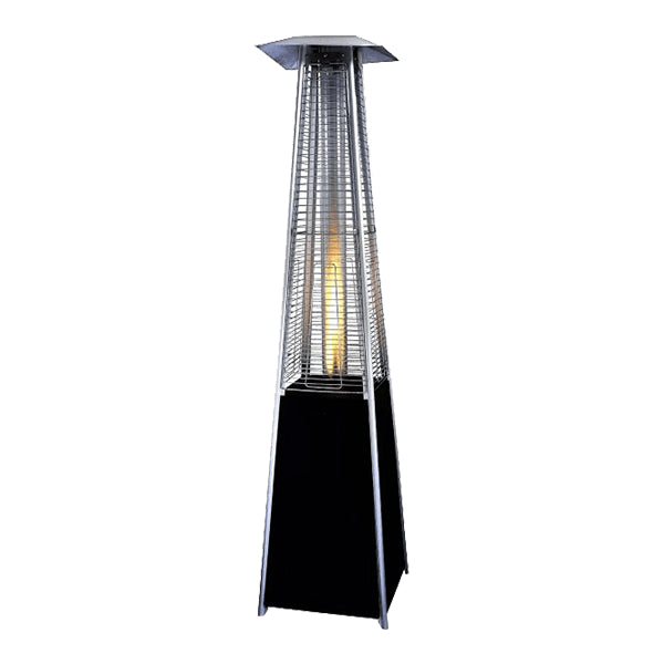 Tahiti II Pyramid Flame Heater - Hog the Oven