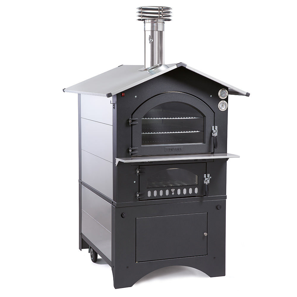Fontana Gusto Traditional Wood Fired Pizza Oven