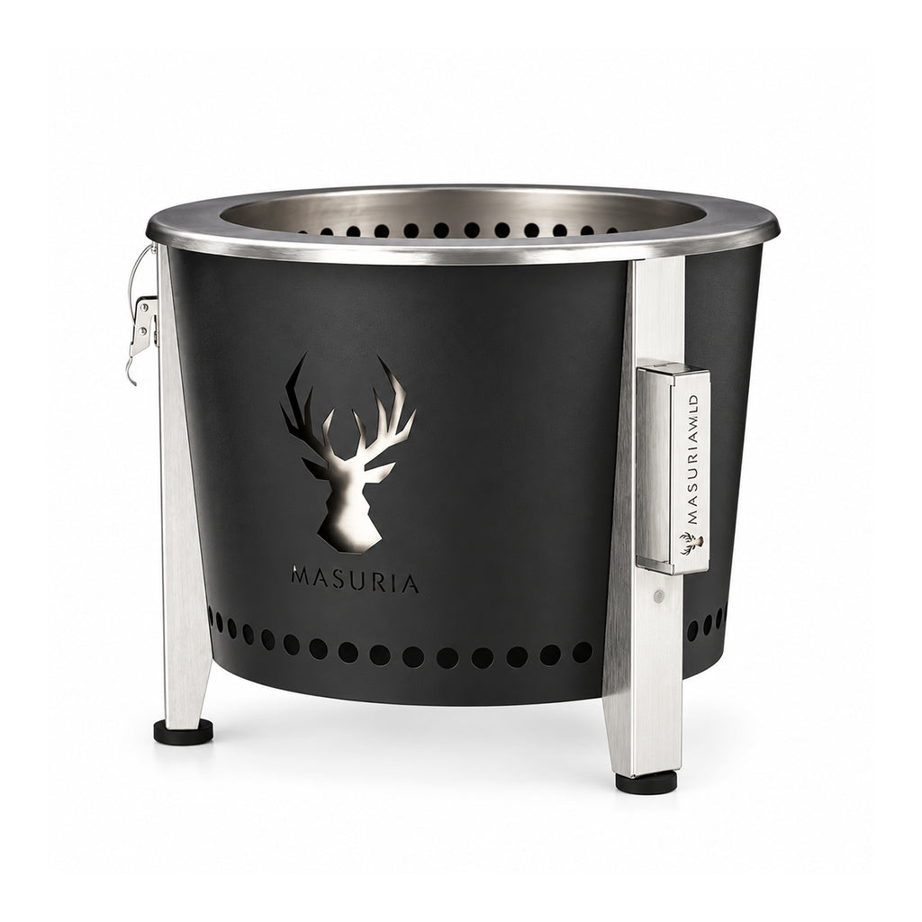 Masuria Wild Alpha Camp 400 Smokeless Fire Pit - Hog the Oven