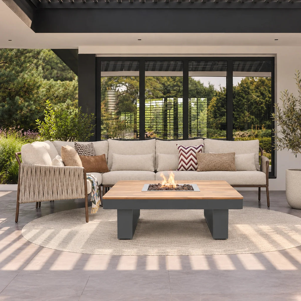 Happy Cocooning Horizon 95 Gas Fire Table - Hog the Oven