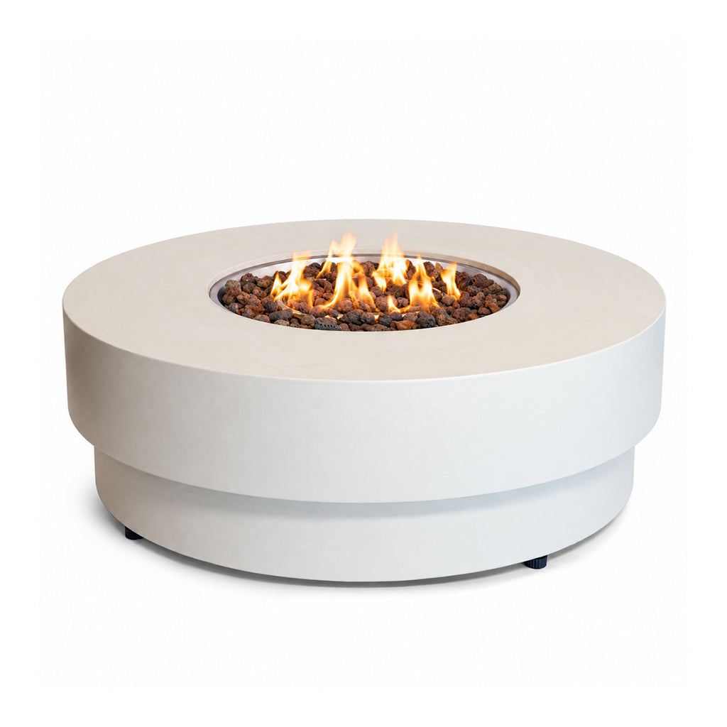 Happy Cocooning Estate Round 105 Gas Fire Table - Hog the Oven