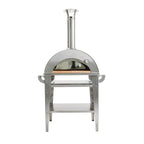 GrillSymbol Wood Fired Pizza Oven with Stand Pizzo-set-inox - Hog the Oven