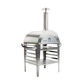 GrillSymbol Wood Fired Pizza Oven with Stand Pizzo-set-inox - Hog the Oven