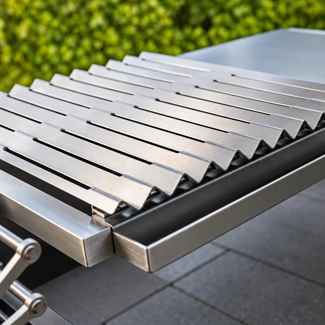 METARTAL V Groove Grill for Asador Nino