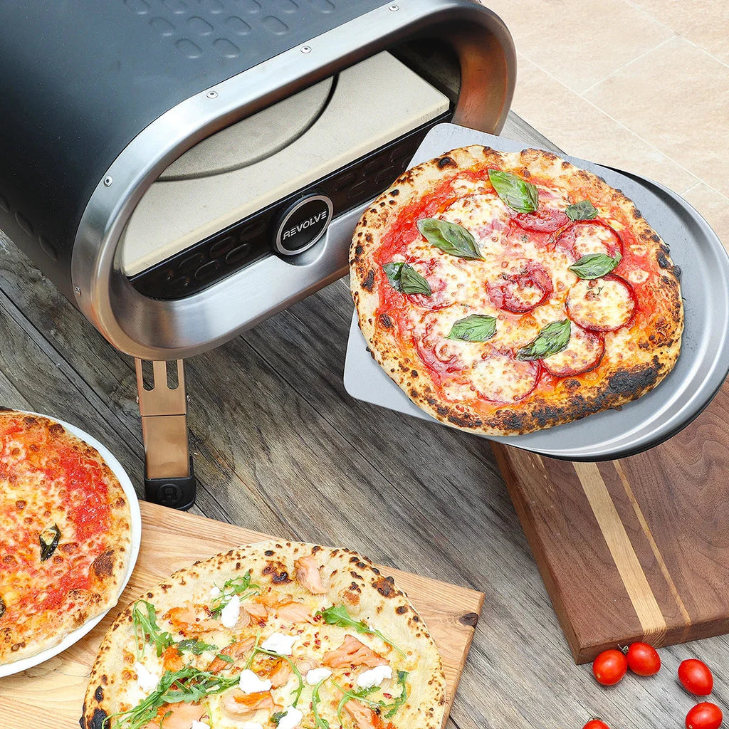 Revolve Gas Pizza Oven - no turning required!