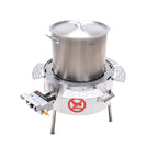 GrillSymbol Soup Station with Gas Burner 36 L