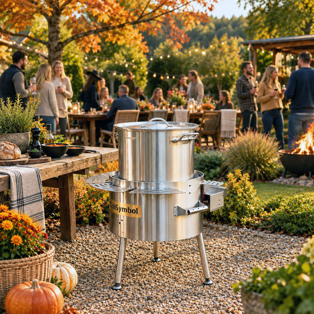 GrillSymbol Soup Station with Gas Burner 36 L