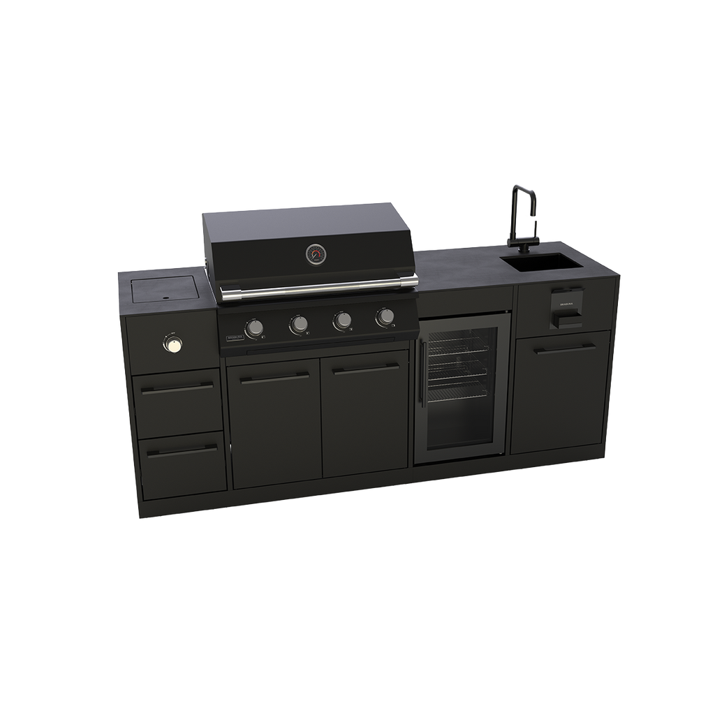 Brabura Lite Series 400 Compact Kitchen - Hog the Oven