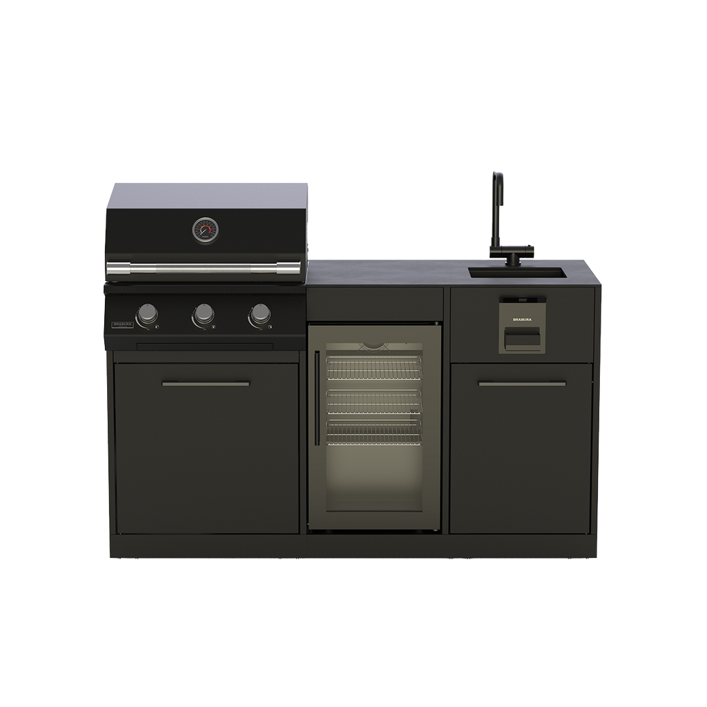 Brabura Lite Series 300 Compact Kitchen - Hog the Oven