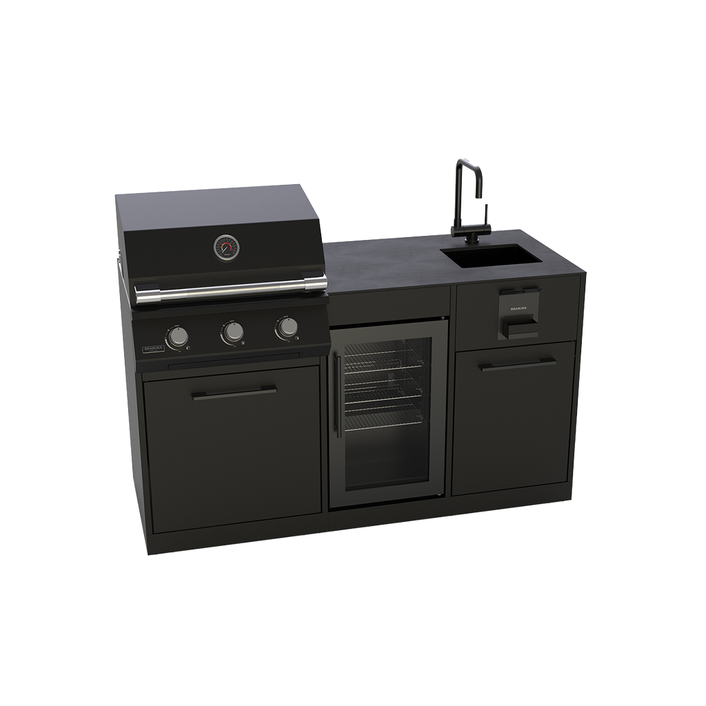 Brabura Lite Series 300 Compact Kitchen - Hog the Oven
