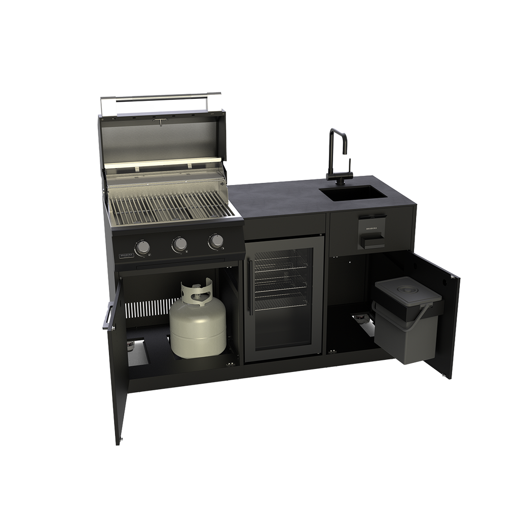Brabura Lite Series 300 Compact Kitchen - Hog the Oven