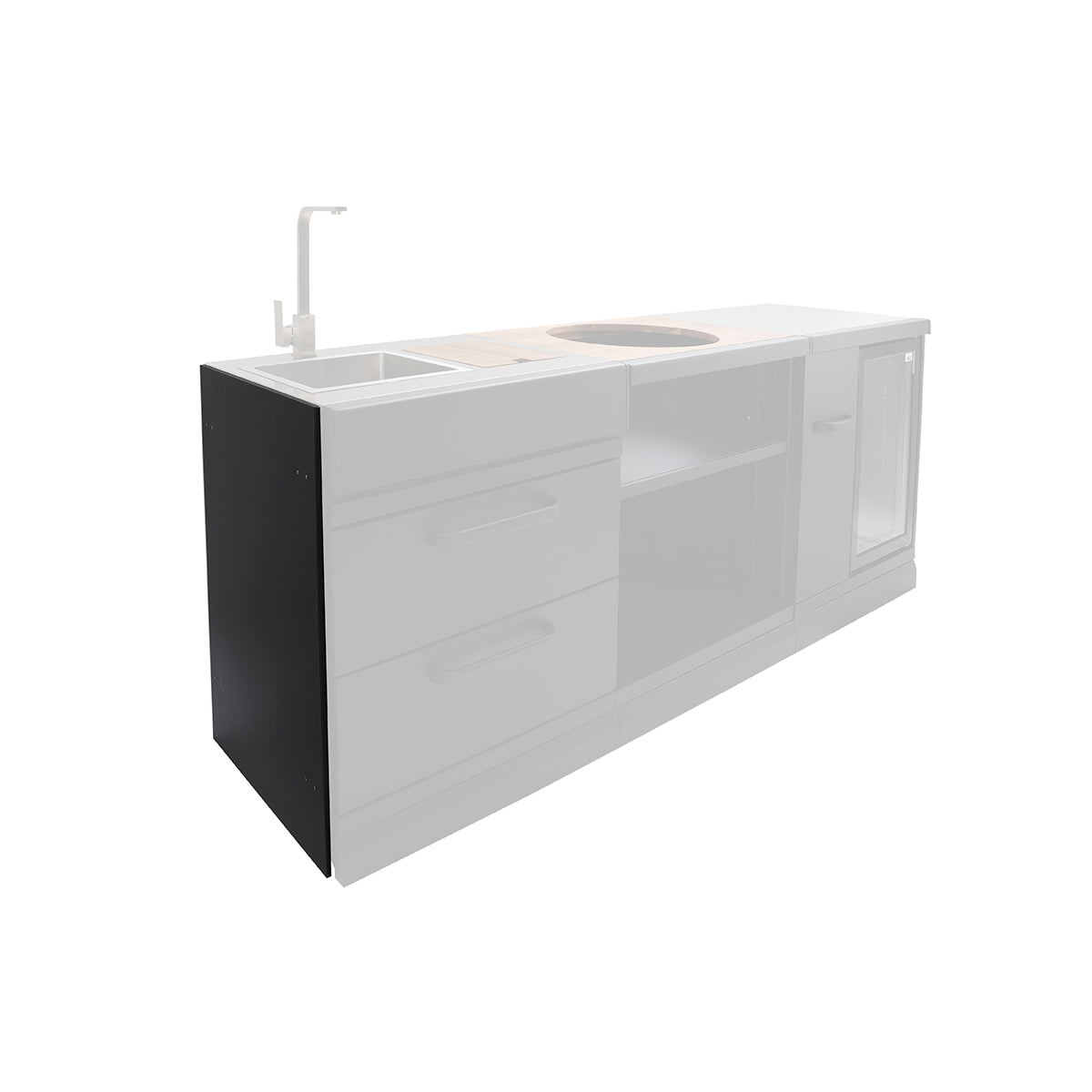 GRLLR Connect Side Unit Cover Plate - Hog the Oven
