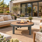 Happy Cocooning Riviera 80 Gas Fire Table - Hog the Oven