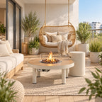 Happy Cocooning Riviera 80 Gas Fire Table - Hog the Oven