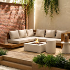 Happy Cocooning Estate Square 88 Gas Fire Table - Hog the Oven