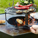 Barbecook Dynamic Centre Stand and Elevated Grill - Hog the Oven