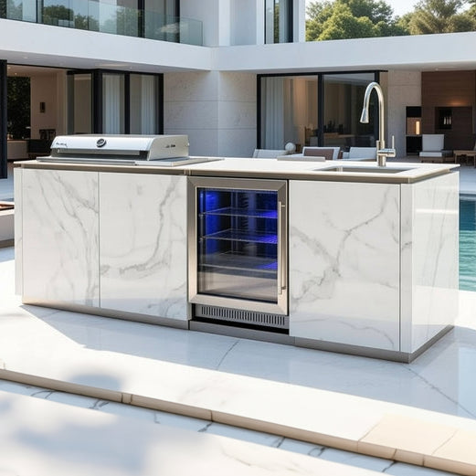 Buschbeck Derby Outdoor Kitchen Island - Hog the Oven