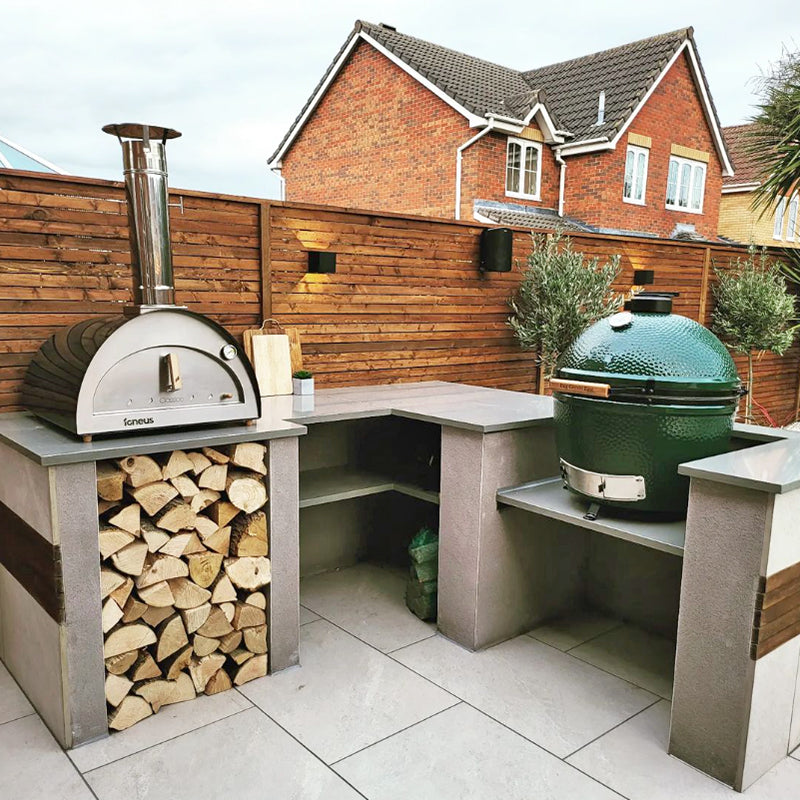 Igneus Classico Wood Fired Pizza Oven - Aubergine - Hog the Oven